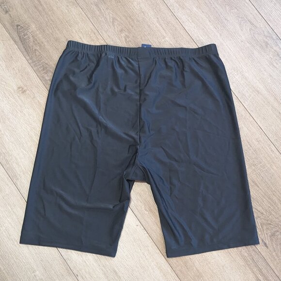 NWT Swimsuits For All Chlorine Resistant High Waist Swim Bike Shorts 20 Black - Picture 7 of 7